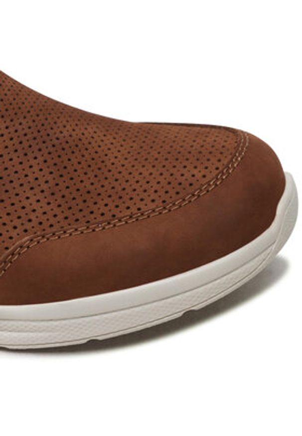 Rieker Półbuty 14853-24 Brązowy. Kolor: brązowy. Materiał: skóra, nubuk