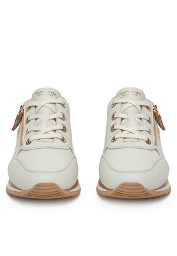 Remonte Sneakersy D0H11-81 Biały. Kolor: biały. Materiał: skóra