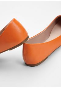 bonprix - Baleriny. Zapięcie: bez zapięcia. Kolor: pomarańczowy #3