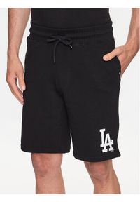 47 Brand Szorty sportowe Los Angeles Dodgers Imprint 47 Helix Shorts Czarny Regular Fit. Kolor: czarny. Materiał: bawełna. Styl: sportowy #1