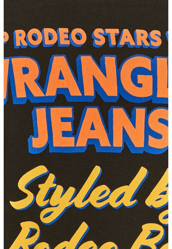 Wrangler Bluza męska z kapturem gładka. Okazja: na co dzień. Typ kołnierza: kaptur. Kolor: czarny. Wzór: gładki. Styl: casual