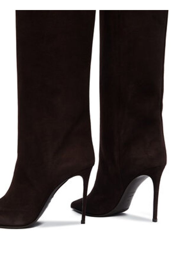 LE SILLA - Le Silla Kozaki 2100T090RCPPVEL Brązowy. Kolor: brązowy. Materiał: skóra