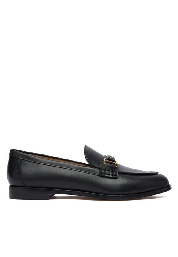 Lauren Ralph Lauren - LAUREN RALPH LAUREN Loafersy 802P02121001 Czarny. Kolor: czarny. Materiał: skóra