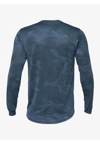 FOX - Bluza rowerowa męska Fox Ranger Tru Dri LS Jersey. Kolor: niebieski. Materiał: jersey