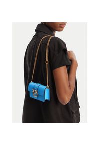 Pinko - Torebka PINKO. Kolor: niebieski #1