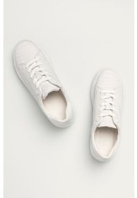 GANT - Gant - Buty skórzane Seacoast. Nosek buta: okrągły. Zapięcie: sznurówki. Kolor: biały. Materiał: skóra #5