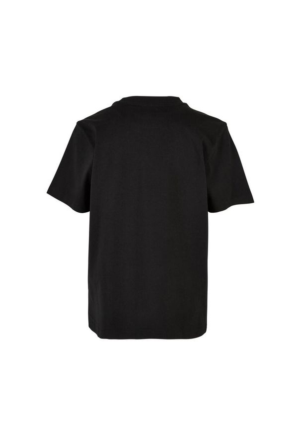 Urban Classics - T-shirt Dla Chłopca Skrypt Logo. Kolor: czarny. Sport: turystyka piesza