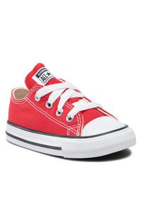 Converse Trampki Inf Chuck Taylor All Star Ox 7J236C Czerwony. Kolor: czerwony. Materiał: materiał #7
