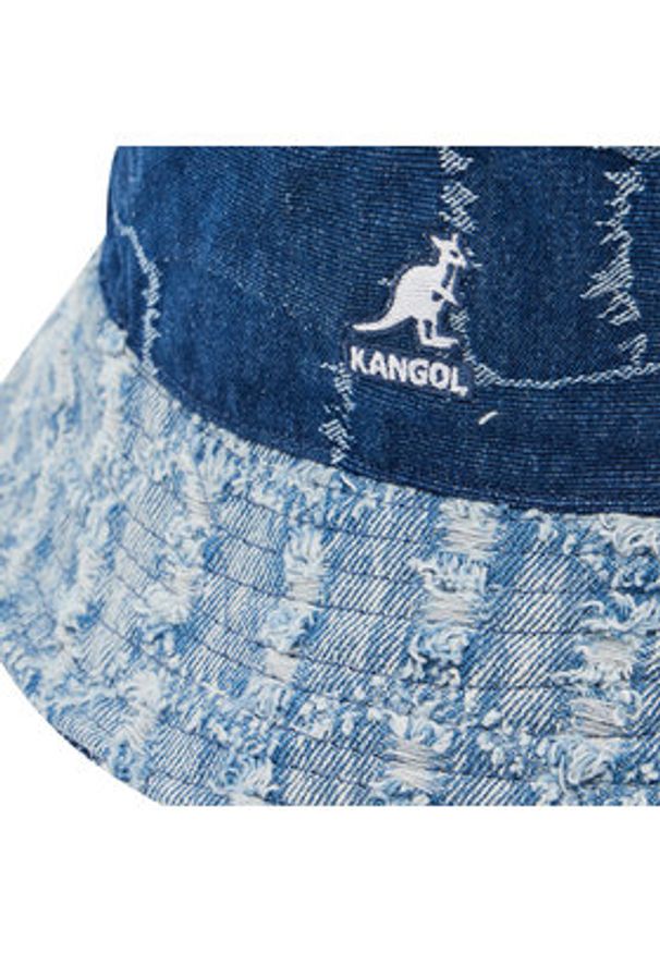 Kangol Kapelusz Denim Mashup Bucket K5296 Granatowy. Kolor: niebieski. Materiał: materiał
