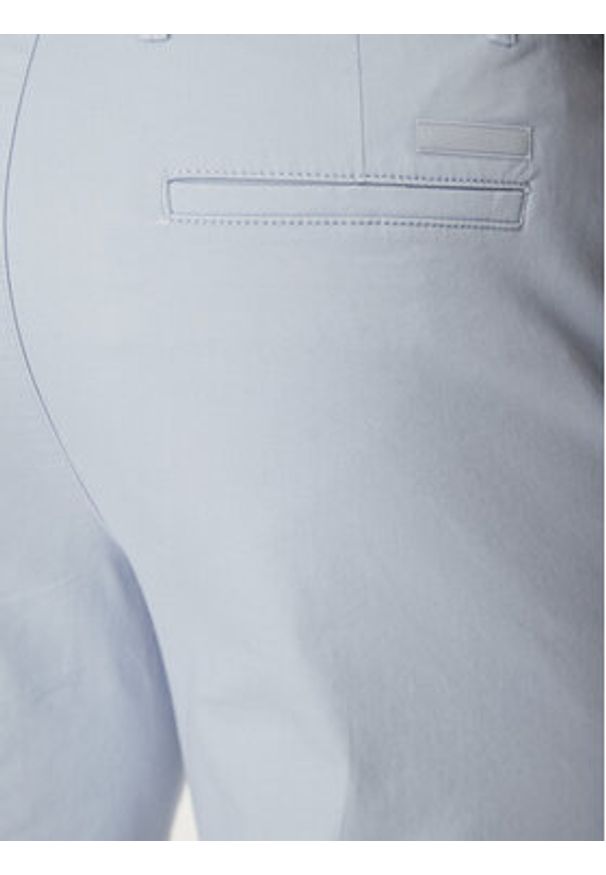 Calvin Klein Szorty materiałowe Modern Twill Reg. Straight Short K10K114068 Beżowy Regular Fit. Kolor: beżowy. Materiał: bawełna