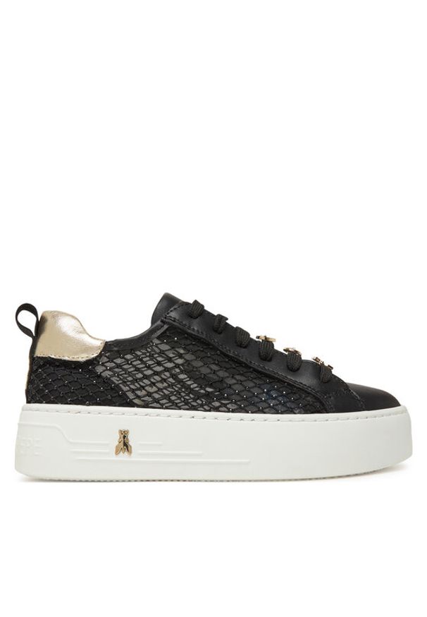 Patrizia Pepe Sneakersy PPJ308.31 Czarny. Kolor: czarny. Materiał: materiał