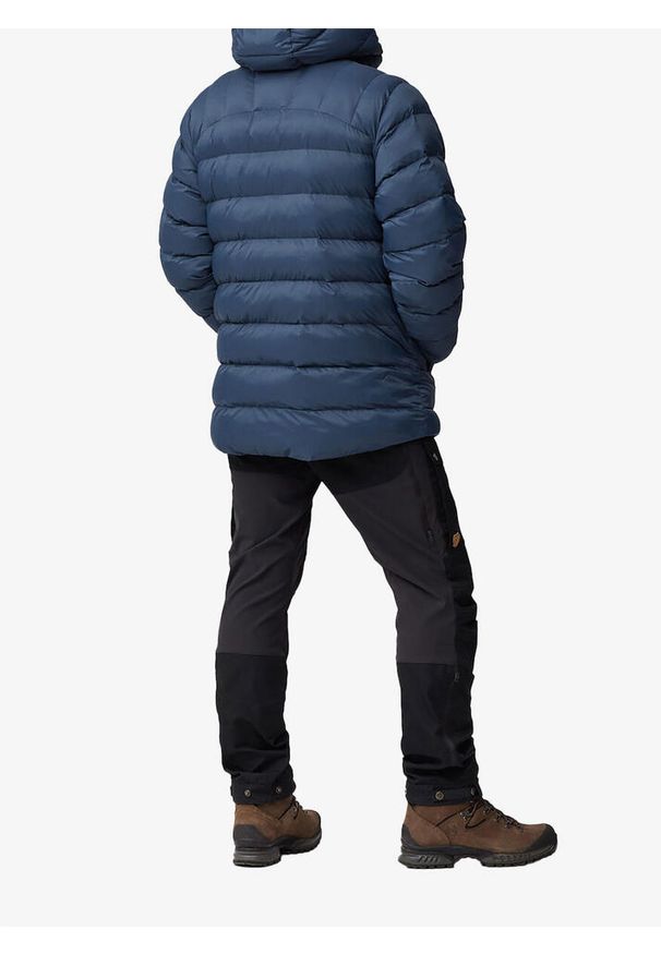 Fjällräven - Kurtka ocieplana męska Fjallraven Expedition Mid Winter Jacket. Kolor: niebieski