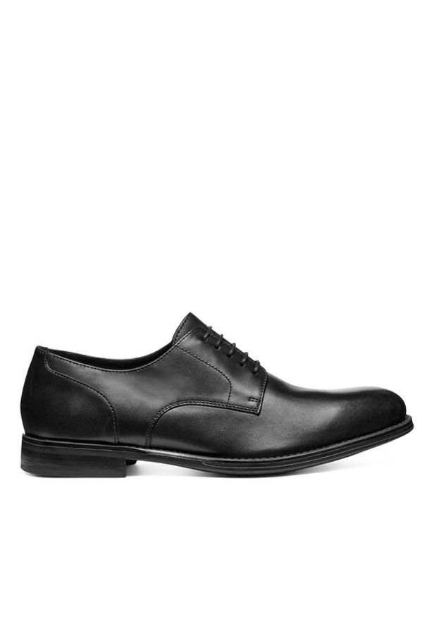 Geox Półbuty U Barberigo U56MBC 00043 C9999 Czarny. Kolor: czarny. Materiał: skóra