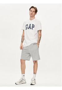 GAP - Gap T-Shirt 856659-03 Biały Regular Fit. Kolor: biały. Materiał: bawełna