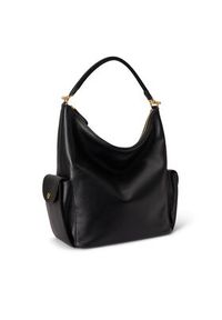 Lauren Ralph Lauren - LAUREN RALPH LAUREN Torebka 431P10123002 Czarny. Kolor: czarny. Materiał: skórzane #5