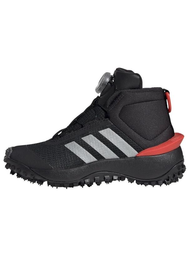 Adidas - Buty adidas Fortatrail Boa K IG7262 czarne. Kolor: czarny. Sezon: zima
