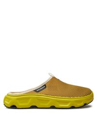 salomon - Salomon Klapki Reelax Slide 6.0 L47523800 Khaki. Kolor: brązowy. Materiał: materiał