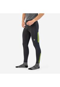 ROGELLI - Legginsy do biegania męskie Rogelli Core. Kolor: wielokolorowy, żółty, czarny, zielony. Sport: bieganie #1
