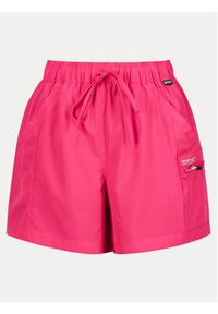 Regatta Szorty sportowe Travel RWJ299 Różowy Relaxed Fit. Kolor: różowy. Materiał: syntetyk