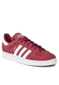 Adidas - adidas Sneakersy Campus 2 ID9842 Bordowy. Kolor: czerwony. Materiał: zamsz, skóra. Model: Adidas Campus #3