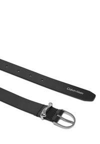 Calvin Klein Pasek Damski Ck Must Organic Loop Belt 25mm K60K613234 Czarny. Kolor: czarny. Materiał: skóra