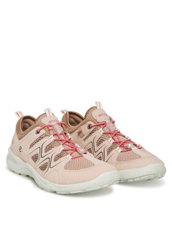 ecco - ECCO Trekkingi Terracruise Lt 82577360889 Beżowy. Kolor: beżowy. Materiał: materiał