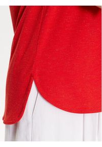 ICHI T-Shirt 20109945 Czerwony Regular Fit. Kolor: czerwony