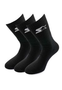 3-Pak Czarnych Skarpet Męskich - Starter Essentials. Kolor: czarny. Materiał: bawełna