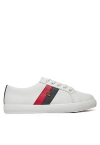 Lauren Ralph Lauren - LAUREN RALPH LAUREN Sneakersy Janson II 802925365006 Biały. Kolor: biały. Materiał: skóra