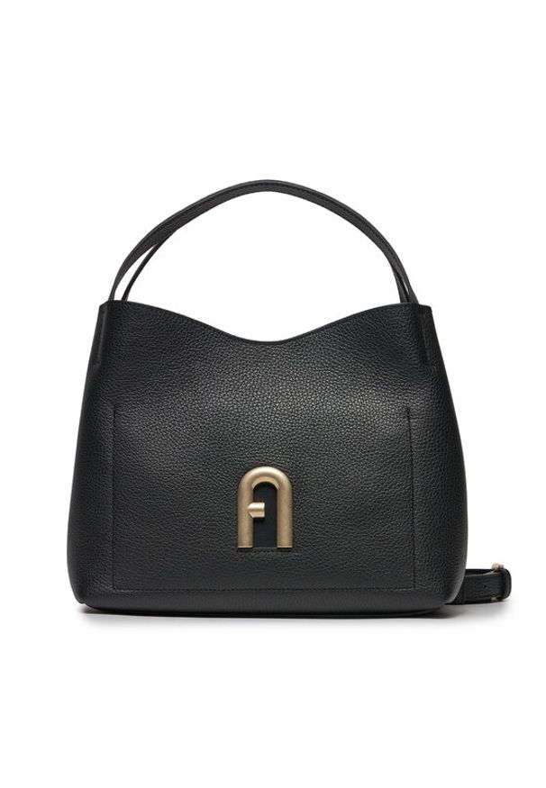 Furla Torebka Primula S Hobo WB00507-HSF000-O6000-9035 Czarny. Kolor: czarny. Materiał: skórzane