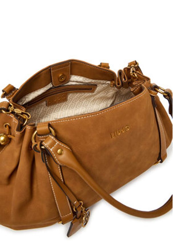 Liu Jo Torebka AA6082 E1116 Brązowy. Kolor: brązowy. Materiał: skórzane