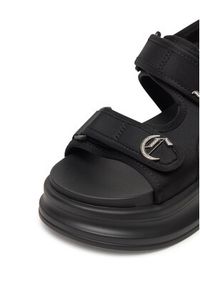 Juicy Couture Sandały WSS21516-01 Czarny. Kolor: czarny. Materiał: materiał #5