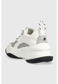 Steve Madden sneakersy Belissimo kolor biały SM11002623. Zapięcie: sznurówki. Kolor: biały. Materiał: guma #4
