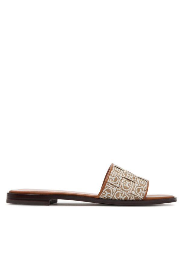 Coccinelle Klapki E4 SVR 17 02 01 Beżowy. Kolor: beżowy. Materiał: materiał