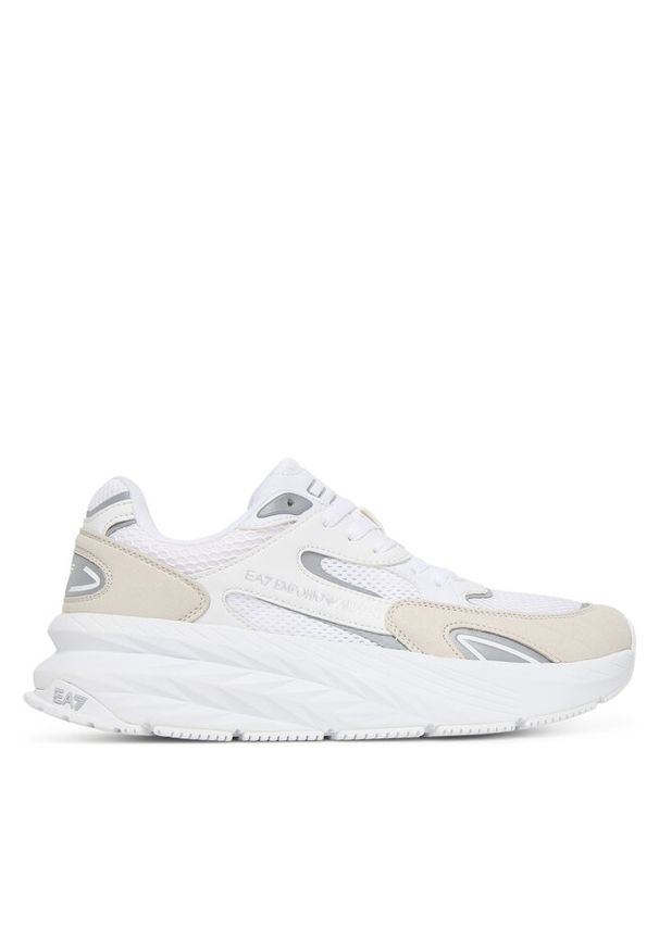 Sneakersy EA7 Emporio Armani. Kolor: biały