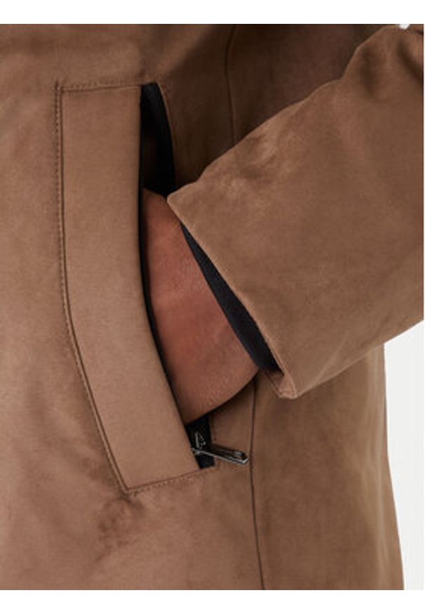 Milestone Kurtka przejściowa Ms Bennet 530339 11150 Brązowy Regular Fit. Kolor: brązowy. Materiał: syntetyk