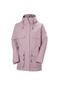 Damska kurtka wodoodporna Helly Hansen Escape Utility. Kolor: fioletowy. Styl: elegancki #1