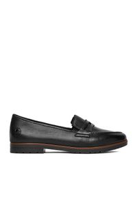 Rieker Loafersy 45300-02 Czarny. Kolor: czarny. Materiał: skóra #1