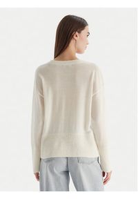 Armani Exchange Sweter XW000772 AF16602 U1003 Écru Relaxed Fit. Materiał: wełna