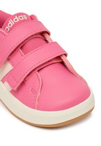 Adidas - adidas Sneakersy Grand Court 3.0 JP9377 Różowy. Kolor: różowy. Materiał: skóra #5