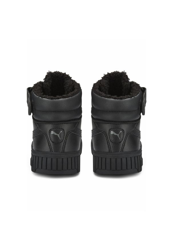 Buty do chodzenia damskie Puma Carina 20 Mid Wtr. Zapięcie: sznurówki. Kolor: wielokolorowy, czarny, szary. Materiał: guma, materiał, syntetyk. Szerokość cholewki: normalna. Sport: turystyka piesza