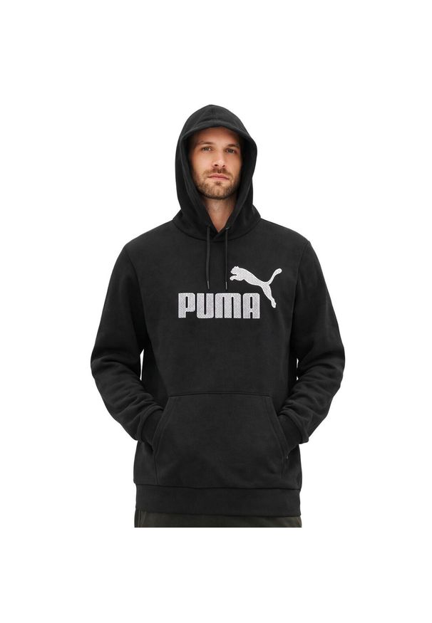 Bluza sportowa kangurka z kapturem męska Puma Hoodle II. Typ kołnierza: kaptur. Kolor: czarny