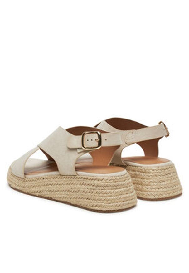 ONLY Shoes Espadryle Onlminerva-2 Écru. Materiał: skóra, zamsz