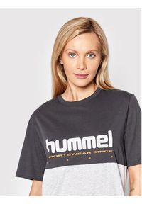 Hummel T-Shirt Unisex Legacy Manfred 213716 Szary Regular Fit. Kolor: szary. Materiał: bawełna