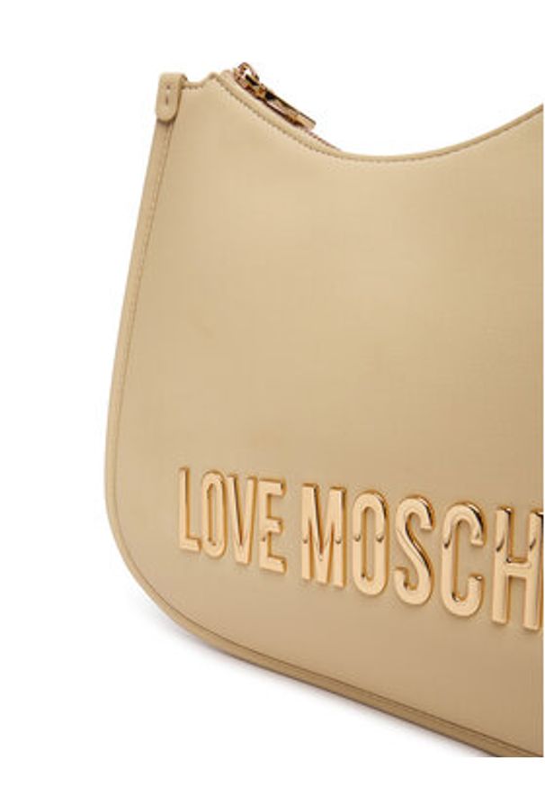 Love Moschino - LOVE MOSCHINO Torebka JC4021PP1OKD0129 Beżowy. Kolor: beżowy. Materiał: skórzane