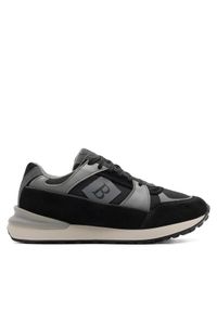Badura Sneakersy GRAFTON-23 MB Czarny. Kolor: czarny. Materiał: materiał #1