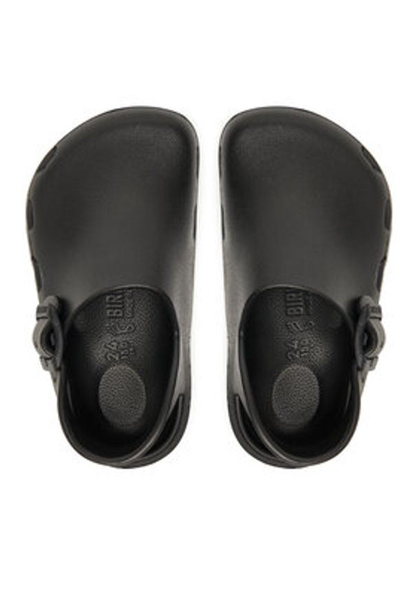 Birkenstock Sandały Birki Flow Kids 1032232 Czarny. Kolor: czarny