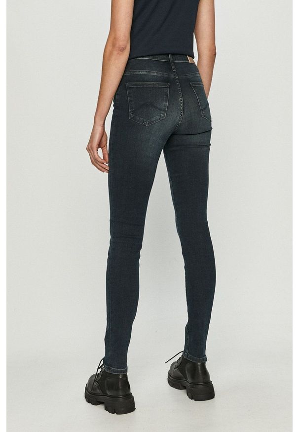 Mustang – Jeansy Mia Jeggings. Stan: podwyższony. Kolor: niebieski