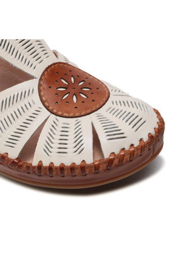 Pikolinos Sandały 655-0575 Biały. Kolor: biały. Materiał: skóra