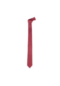 Wittchen - Krawat jedwabny wzorzysty czerwono-niebieski. Kolor: wielokolorowy, czerwony, niebieski. Materiał: jedwab. Styl: klasyczny, elegancki #3